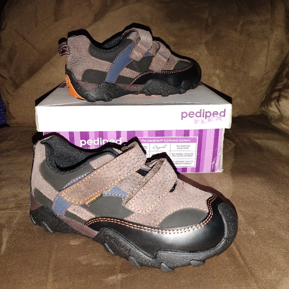 Boys Pediped Highlander Jaffa 12-12.5T Sneakers